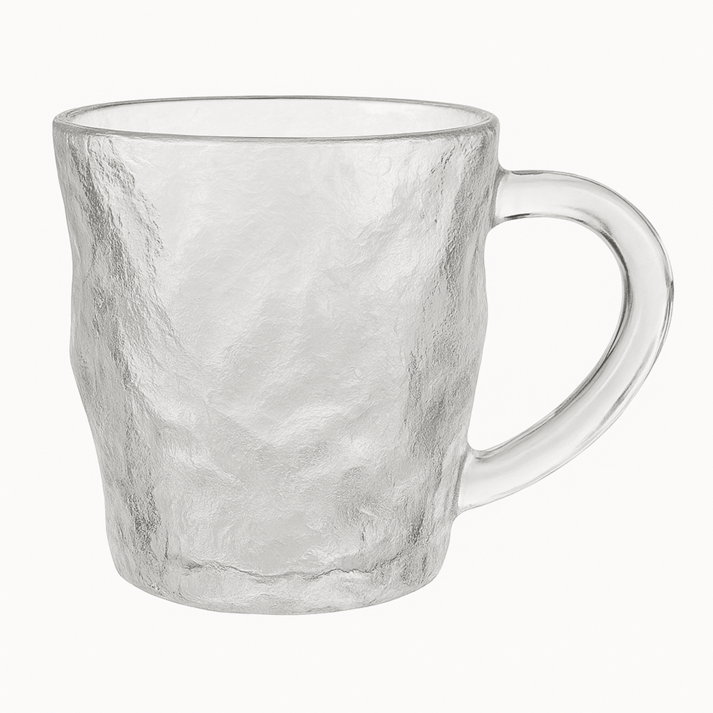 290ml Glacier Frosted Gradient Glass Mug with Handle – Set of 6 – Drinking Glass Set in South Africa from Aegis Homewares