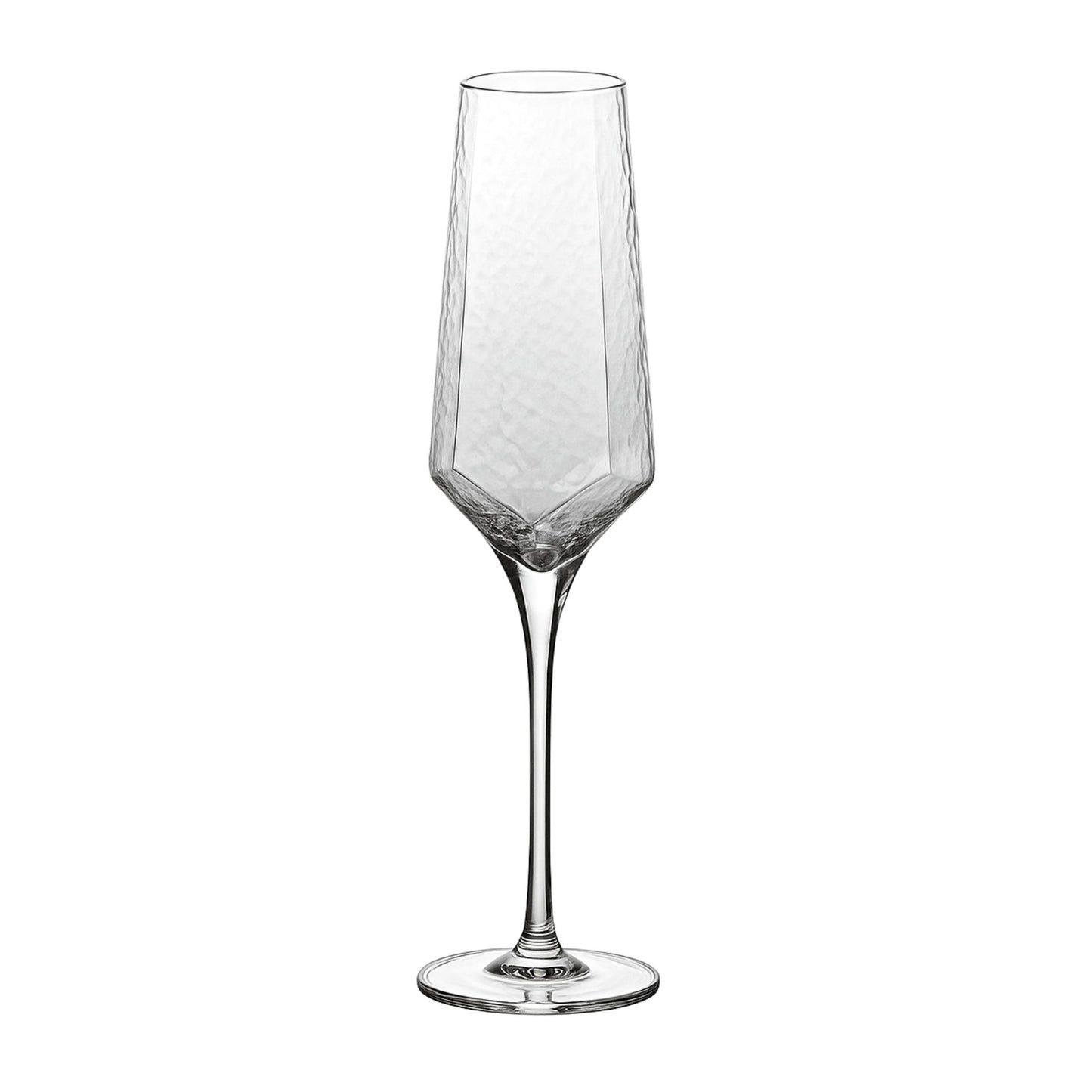Luxe Diamond - Patterned Champagne Flute Set (4) – Champagne Glass in South Africa from Aegis Homewares
