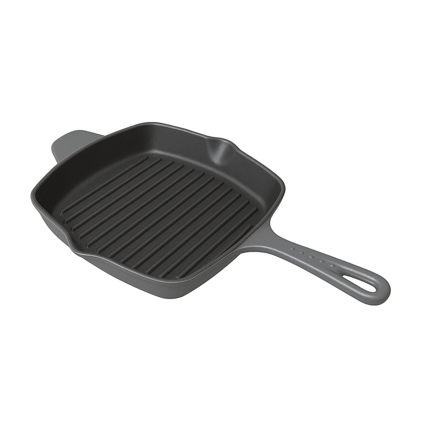 26CM Cast Iron Grill Pan – Red or Grey – Grill Pans in South Africa from Aegis Homewares