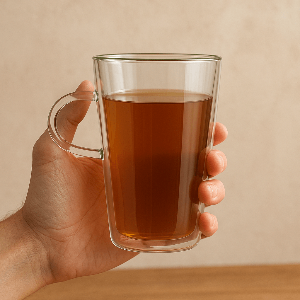Double Walled Glass Mug – 300ml – No More Burnt Fingers or Cold Coffee – Double Walled Glass in South Africa from Aegis Homewares