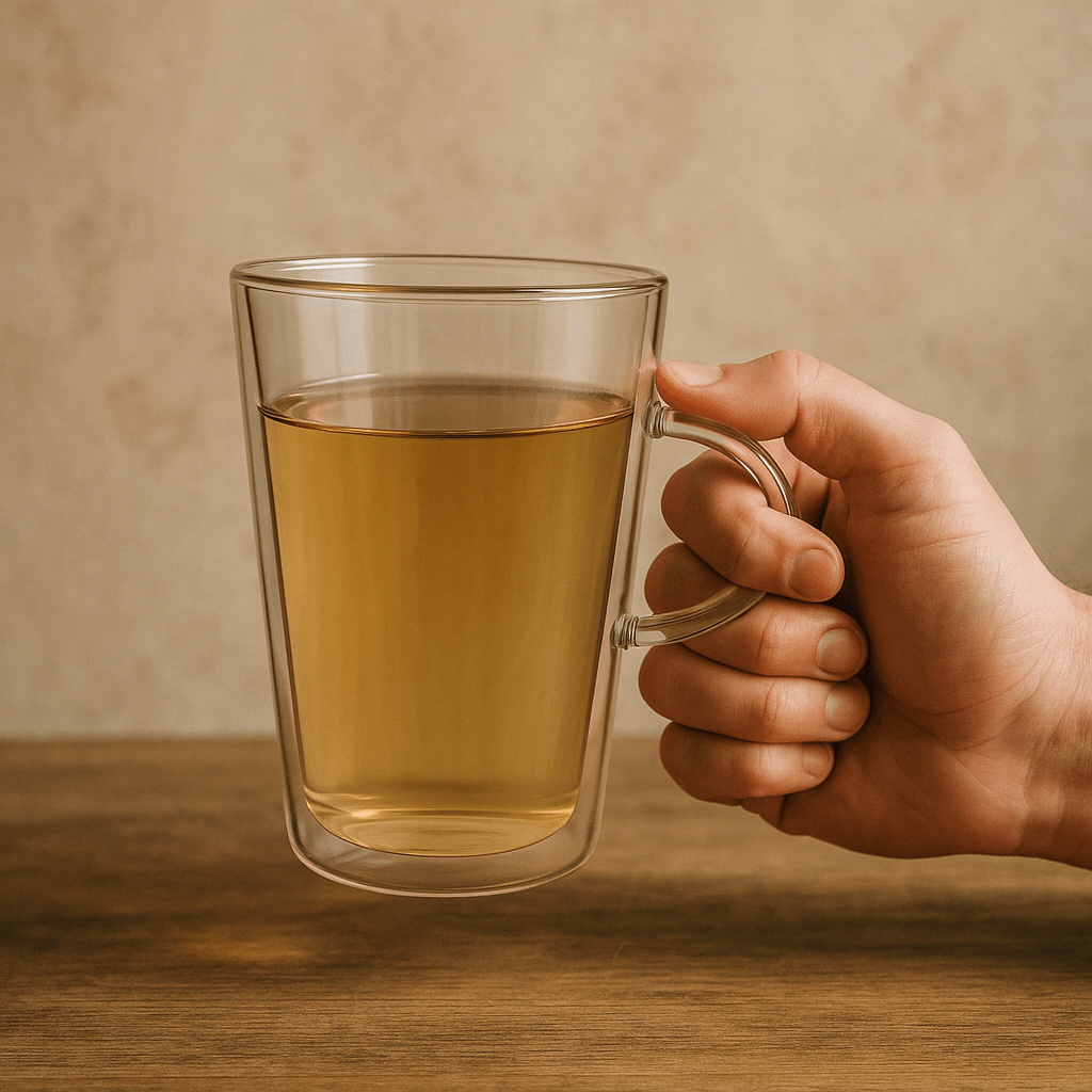 Double Walled Glass Mug – 300ml – No More Burnt Fingers or Cold Coffee – Double Walled Glass in South Africa from Aegis Homewares