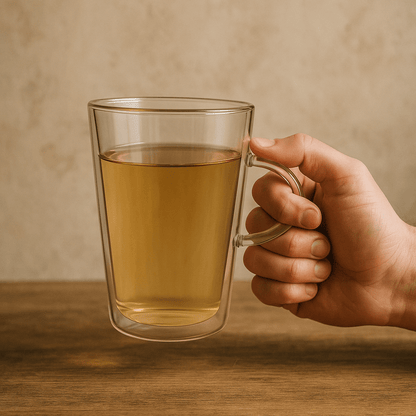 Double Walled Glass Mug – 300ml – No More Burnt Fingers or Cold Coffee – Double Walled Glass in South Africa from Aegis Homewares