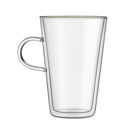 Double Walled Glass Mug – 300ml – No More Burnt Fingers or Cold Coffee – Double Walled Glass in South Africa from Aegis Homewares