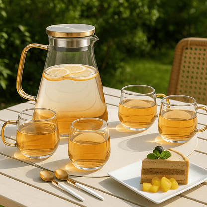 Gradient Heat - Resistant Glass Set – 5 - Piece – Drinking Glass Set in South Africa from Aegis Homewares