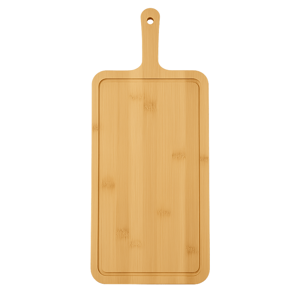 Natural Bamboo Serving Board – 40 × 16cm – Board in South Africa from Aegis Homewares