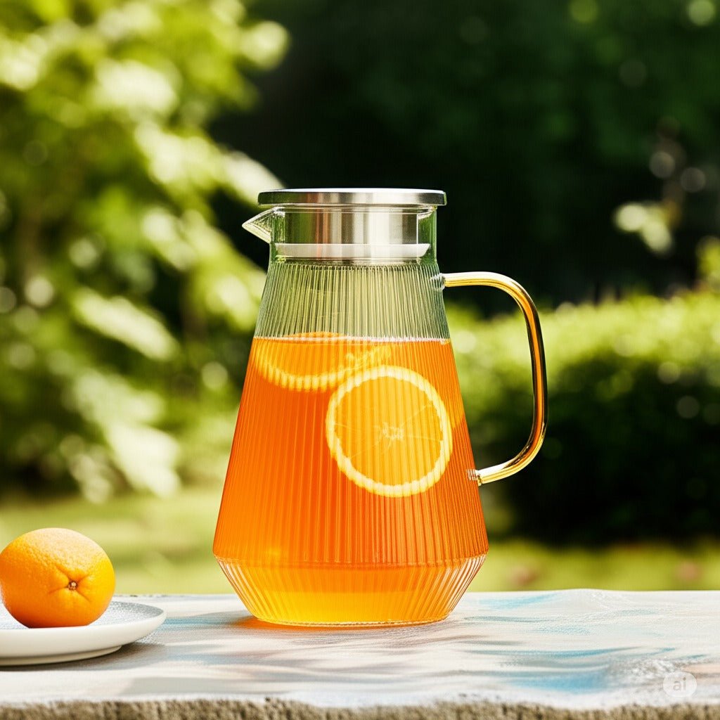 No More Spills or Plastic Jugs – 1.8L Borosilicate Glass Jug with Lid – in South Africa from Aegis Homewares