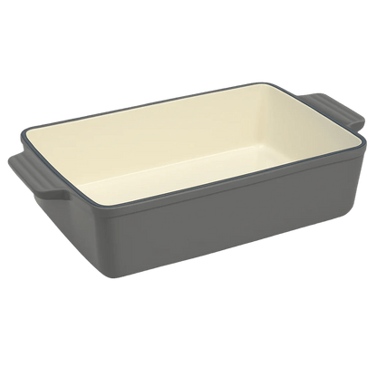 Premium Cast Iron Baking Pan – 33cm – Red or Grey – Grill Pans in South Africa from Aegis Homewares