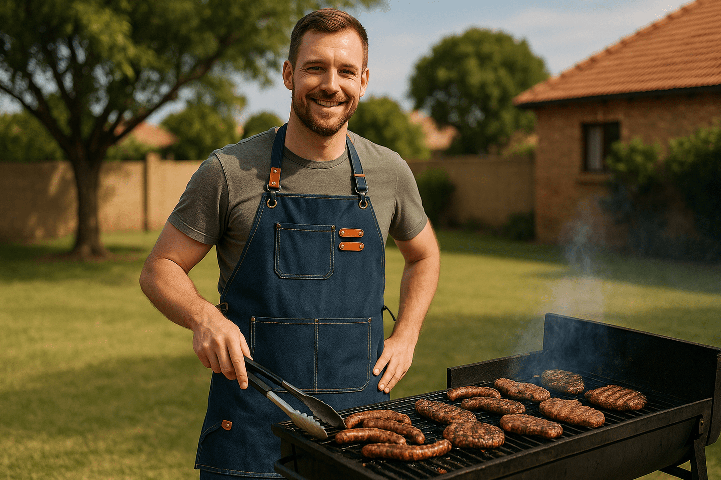 VersaPro Canvas Apron – Multi - Pocket Design – Apron in South Africa from Aegis Homewares