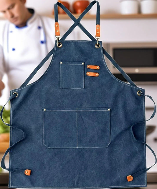 VersaPro Heavy - Duty Canvas Apron – Multi - Pocket Utility Design – Apron in South Africa from Aegis Homewares